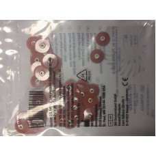 3M Sof-Lex soflex Discs Pack of 85 Orange Series 2382C Coarse 1/2" 12.7mm Dental